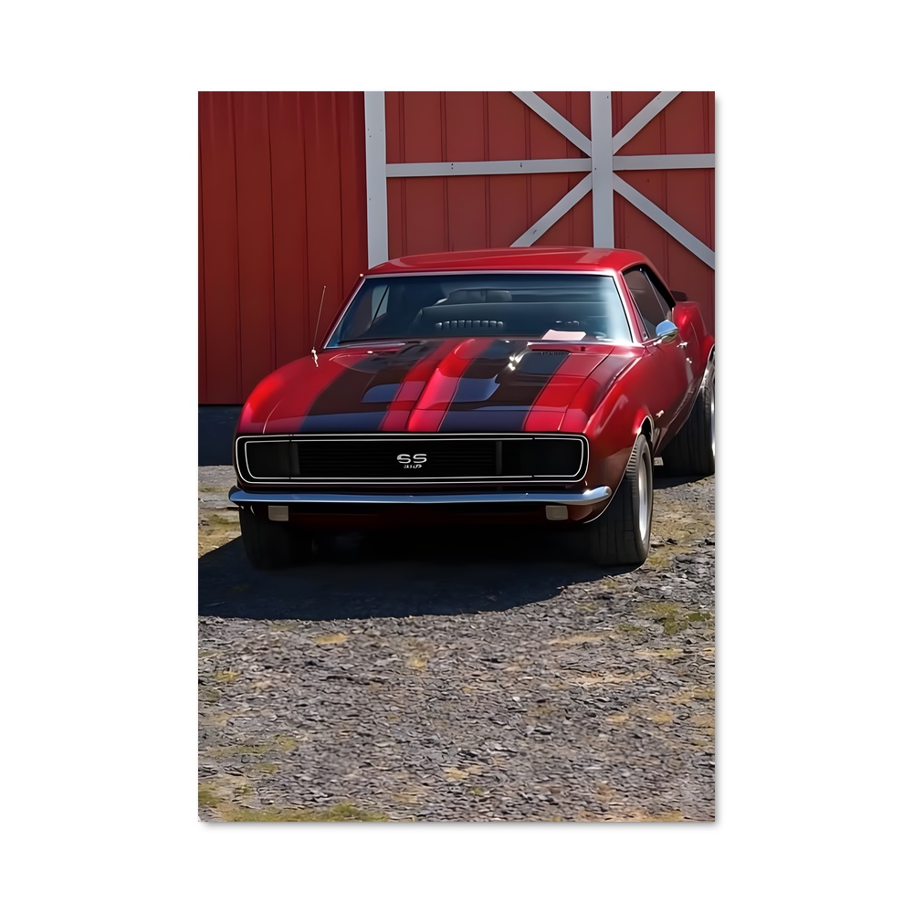 Poster Camaro Rétro